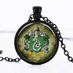 Harry Potter Slytherin Chain Pendant Necklace Gift - Picture 1 of 6