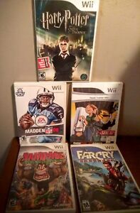 Menge 5 Wii Spiele
