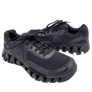 Reebok Zig Evolution Athletic Running Sneakers Shoes BD5564 Black Women's Size 8 - Picture 1 of 14