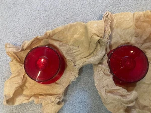 NOS NIB 58 1958 Lincoln Continental Tail Light Lenses B9KF-13450-A 59 1959 Edsel - Bild 1 von 20