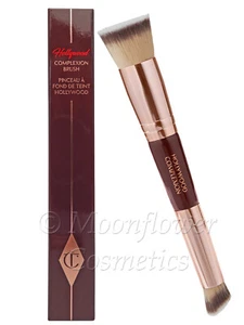 Charlotte Tilbury Hollywood Complexion Brush Rose Gold & Night Crimson Boxed - Picture 1 of 1
