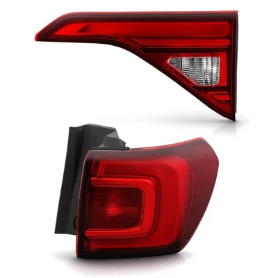 Luz trasera LED para GMC Acadia 2017-2019 sin paquete de terreno interior exterior lado derecho Foto 1 de 4