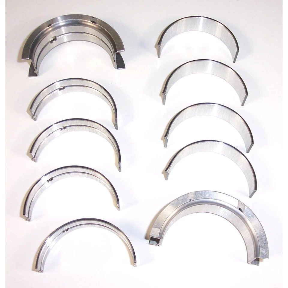 Комплект главных подшипников коленчатого вала двигателя DNJ MB607 для некоторых моделей Nissan 89-04 годов выпуска - Изображение 1 из 4