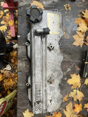 1981 - 1982 Datsun 720 Pickup Nissan Z Valve Cover Aluminum Z22 Z24 83 84 85 86 - Image 1 of 3