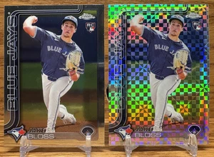 JAKE BLOSS X-Fractor Refractor Rookie LOT | 2025 Topps Chrome Toronto BLUE JAYS - Picture 1 of 2