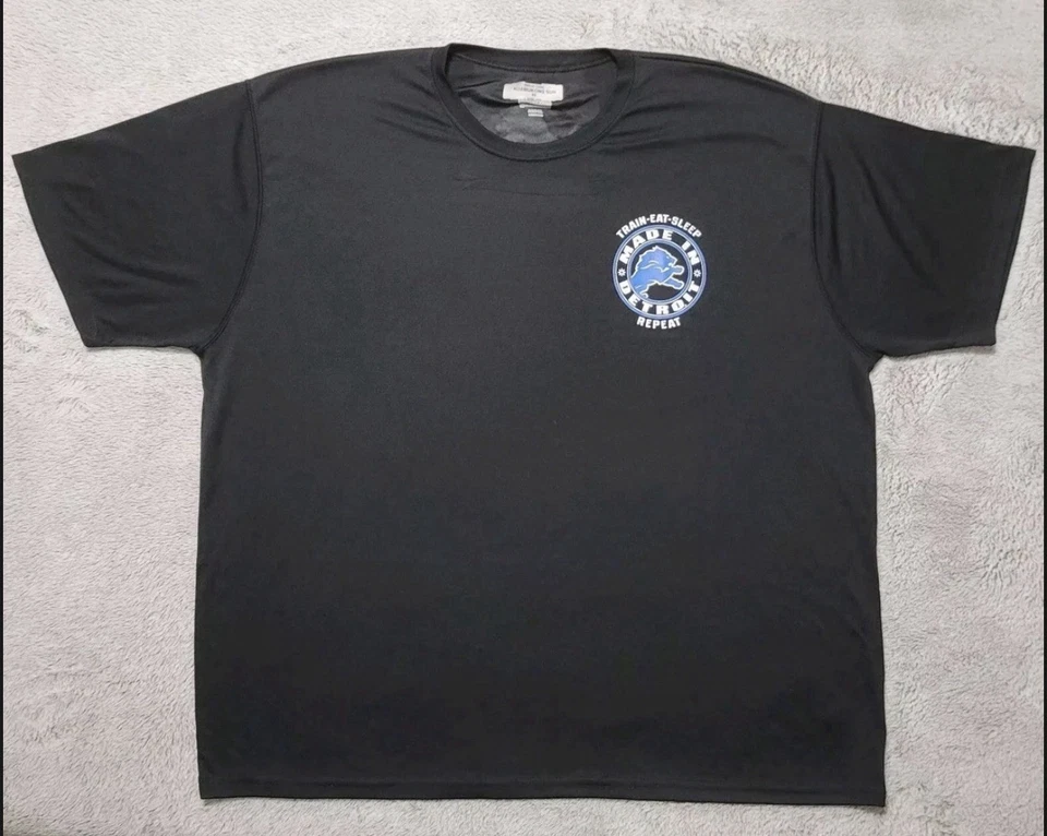 Camiseta RARA Emitida por el Jugador de los Detroit Lions Ndamukong Suh 4XL Ropa Oficial del Equipo  Foto 1 de 4