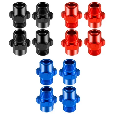 AXSPEED 4pcs 17mm Serrated Wheel Hub Adapter for Traxxas 1:8 JATO 4X4 VXL-2S Car - Image 1 of 4