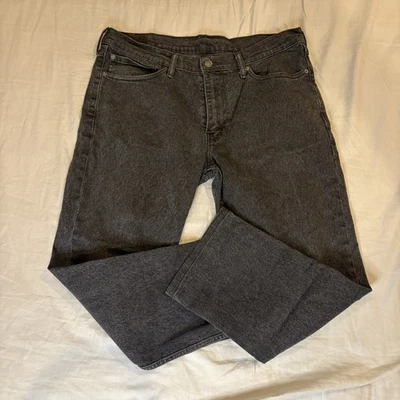 Levis 511 牛仔裤 36x30 男式黑色牛仔修身直筒弹力深水洗休闲 — 第 1/4 张图片