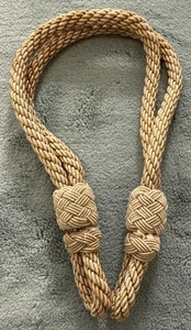 German World War II Army / Luftwaffe Officers Visor Cap Chin Cord - Picture 1 of 2