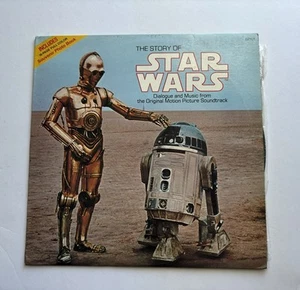 Story of Star Wars Soundtrack Vinyl With Souvenir Photo Book RARE 1977 - Picture 1 of 6