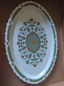 Vintage One World "Hellespont" 15" Oval Serving Platter by Sango/Japan - Picture 1 of 5