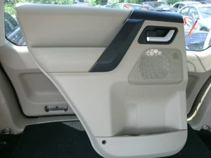 11 Land Rover LR2 tan left rear door panel trim card - Picture 1 of 3