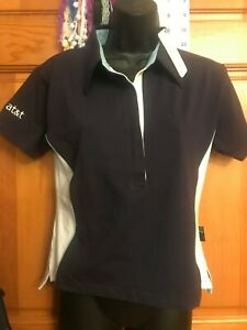 Williams at&t  Ladies Navy Polo Shirt Formula One Racing Team Size S