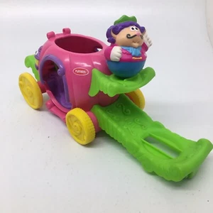 PLAYSKOOL Weebles Weeble Wobble Royal Carriage & Figure- Incomplete - Picture 1 of 15