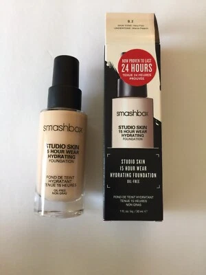 New Smashbox Studio Skin 24 Hour Wear Hydrating Foundation: 0.2 Very Fair - Image 1 of 4