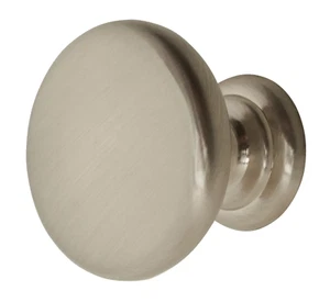 Crofts & Assinder Monmouth Cabinet knob 38mm diameter Satin Nickel - Picture 1 of 3