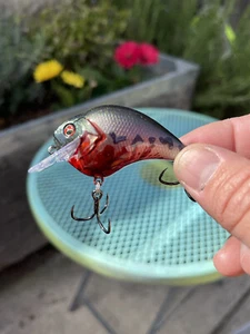 Bajo sangrado Crankbait S-crankbait Jr 1.2 Ghost Colorshift pintado personalizado - Imagen 1 de 6