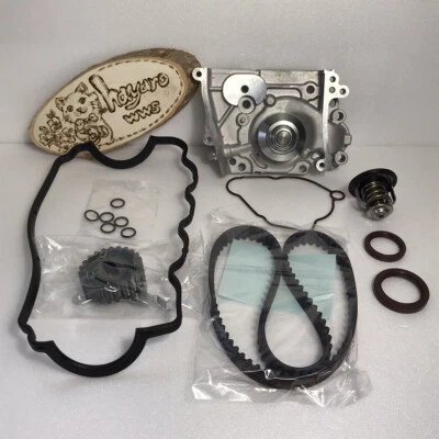 7 Parts Kit For SUBARU SAMBAR KS3 KS4 KV3 KV4 EN07 Timing Belt with Thermostat - Image 1 of 4