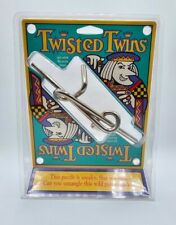 Collectible Twisted Twins puzzle by Binary Arts with Solution 