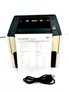 HP LaserJet 1320 Monochrome Laser Printer, Back Cover Missing, But Works Tested - Picture 1 of 11