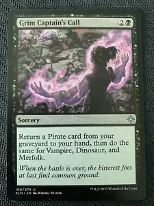 Grim Captain's Call LP MTG Ixalan 108/279 Uncommon Sorcery - Picture 1 of 1