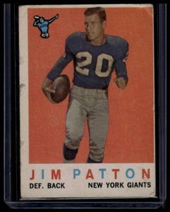 1959 Topps #87 Jim Patton - Picture 1 of 2
