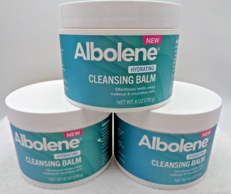 3x NUEVO Bálsamo Limpiador Hidratante Albolene Derrete Maquillaje Sin Fragancia 6 OZ ea Foto 1 de 1