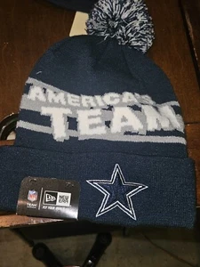DALLAS COWBOYS beanie hat toboggan "AMERICA'S TEAM - Picture 1 of 2