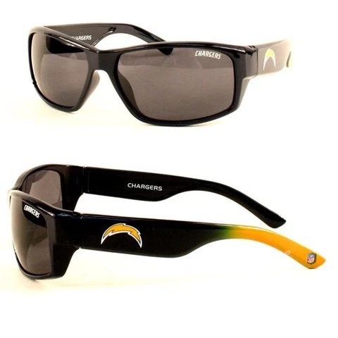 Los Angeles Chargers Chollo Sport Sunglasses 100% UV And WITH POUCH NFL NEW Cover