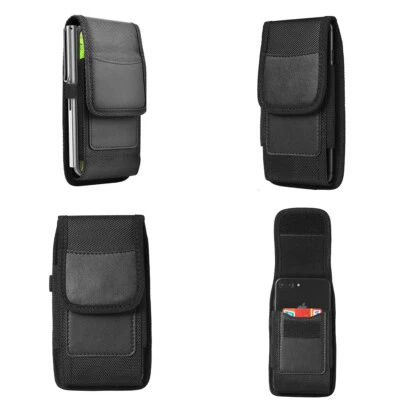 EE. UU. 1 pieza Funda de cuero para teléfono celular Cartera Funda Cinturón Clip Lazo Bolsa Fina Foto 1 de 4