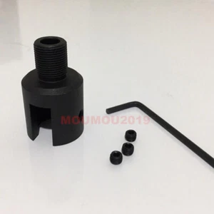 Ruger 10/22 Barrel End Thread Adapter CNC Alloy Steel for 1/2" x 28 Thread Pitch - Picture 1 of 6