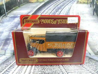 Matchbox Models of Yesteryear  27690 - Dampfwagen Y-27/1922 FODEN - OVP-#7991 - Bild 1 von 4