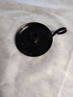 Vintage Metal Single Tapper Heavy Metal Farm House  CANDLE HOLDER Ring 6.5in