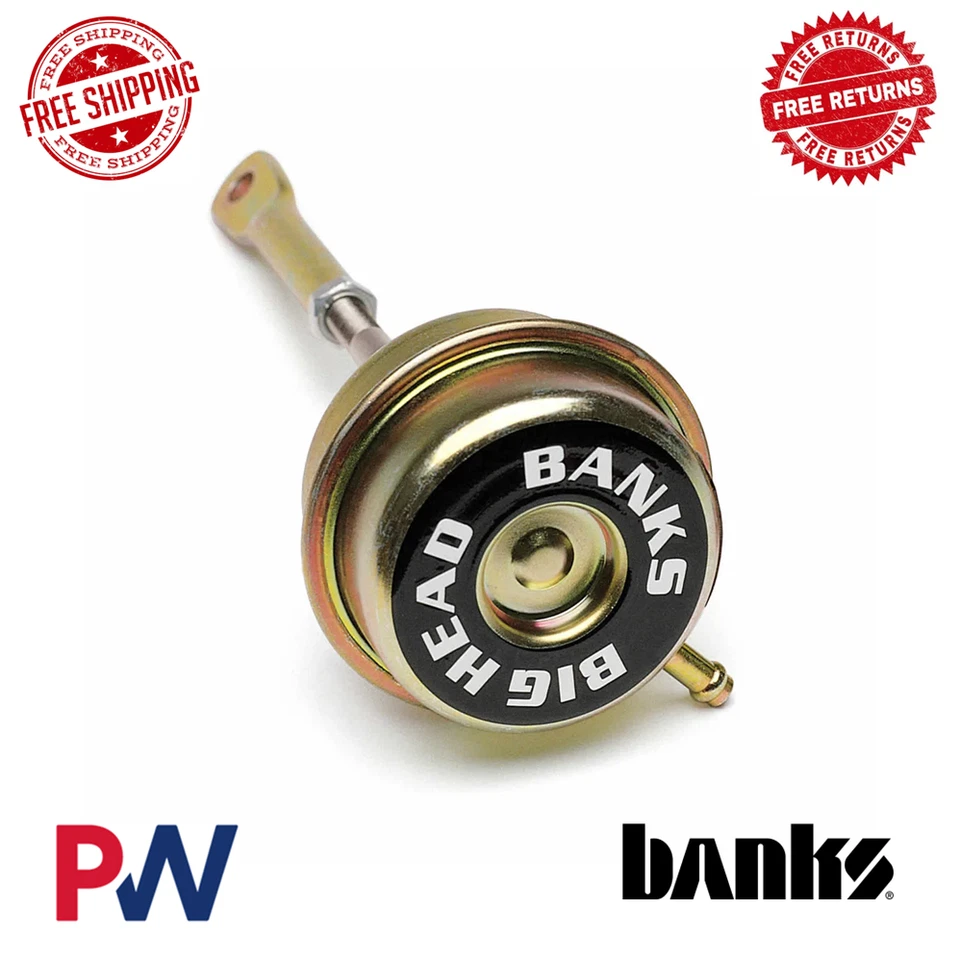 Kit de actuador Banks Power BigHead Wastegate para 01-04 Chevy / GMC 2500/ 3500 6,6 L Foto 1 de 3