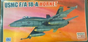Minicraft Model Kit USMC F/A 18-A HORNET 1:72 Scale - #11605 Sealed - Picture 1 of 1