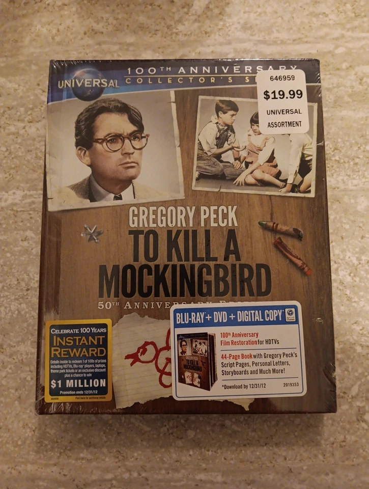 To Kill a Mockingbird (Blu-ray/DVD, Digibook, 2012, Digital Expired) BRAND NEW Foto 1 de 2