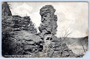 CHIMNEY ROCK HARPER'S FERRY WEST VIRGINIA WV POSTAL DE 1907-10*ESTADO* - Imagen 1 de 2