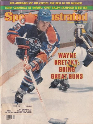 Feb. 15, 1982 Sports Illustrated - Wayne Gretzky, Edmonton Oilers - Image 1 of 3