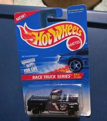 Camioneta de carreras Hot Wheels 1995 serie -56 Flashsider Chevrolet Task Force camioneta Foto 1 de 4