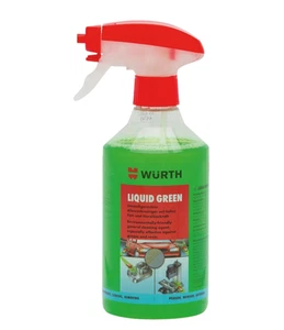 WURTH DETERGENTE MULTIUSO LIQUIDO GRASSO VERDE RESINA SPRAY - Picture 1 of 5