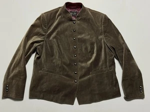 White Label Samt Blazer Gr 48 Jackett Sakko Jacke Trachten 8446 - Bild 1 von 4