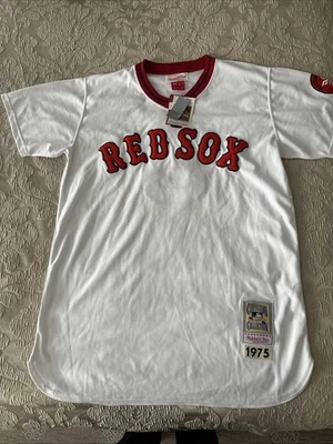 Mitchell & Ness Carl Yastrzemski Boston Red Sox Jersey Sz 44 See Description - Image 1 of 4