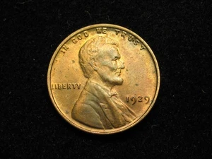 🔥OLD COLLECTIBLE COIN SALE- BU 1929 P LINCOLN WHEAT PENNY CENT 🔥 LOT #157us - Picture 1 of 2