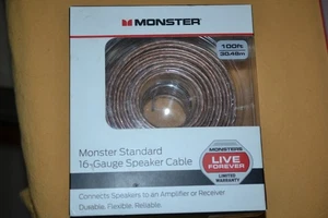 Sealed Monster Standard 16-Gauge Speaker Cable-100Ft - Picture 1 of 1