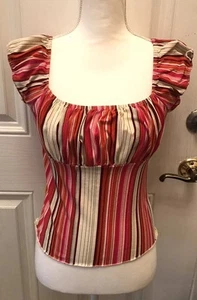 Vintage 00s Y2K Babydoll Top Shirt Bella Swan Elena Gilbert Dollete Fairy L! - Bild 1 von 10