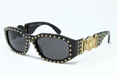 Gafas de sol unisex Versace VE4361-539787 negras 53 mm geométricas Medusa Foto 1 de 4