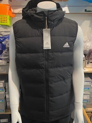 adidas Helionic Down Vest Men's Hiking Sleeveless Jacket [XL] AsiaFit NWT BQ2006 - Image 1 of 3