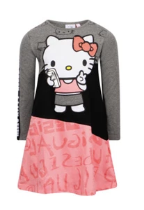 Desigual X Hello Kitty Collab Girl’s Dress Sz 3-4 Orig $155 - Picture 1 of 5