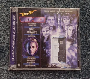 DOCTOR WHO BLACK AND WHITE Audio CD Big Finish - #163 Sylvester McCoy - Picture 1 of 2