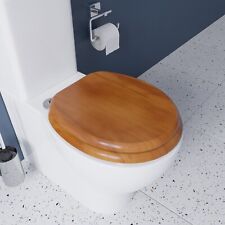 Croydex Davos Antique Effect Pine Toilet Seat